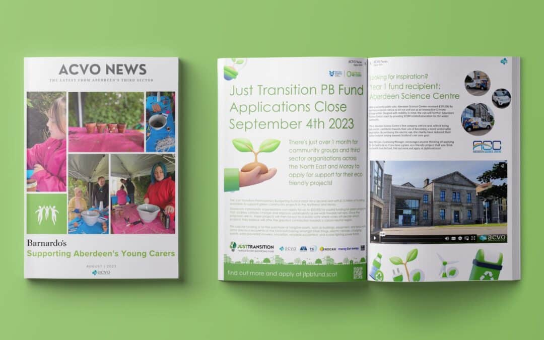 The August edition of ACVO News is out now!