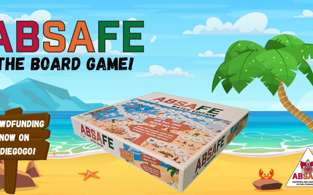 Absafe – The Board Game: North East charity launch crowdfunder campaign