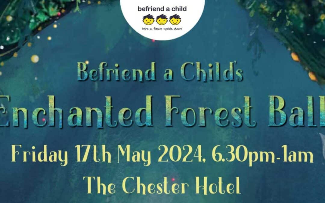 Step into a magical land of storytelling at Befriend a Child’s Enchanted Forest Ball