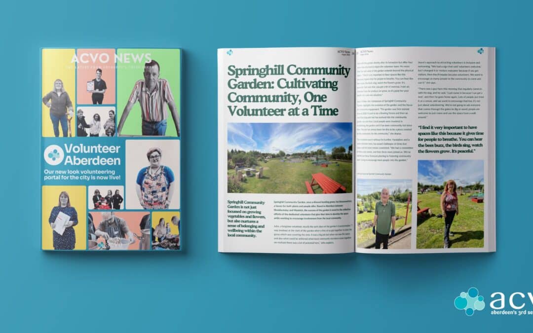 The August edition of ACVO News is out now!