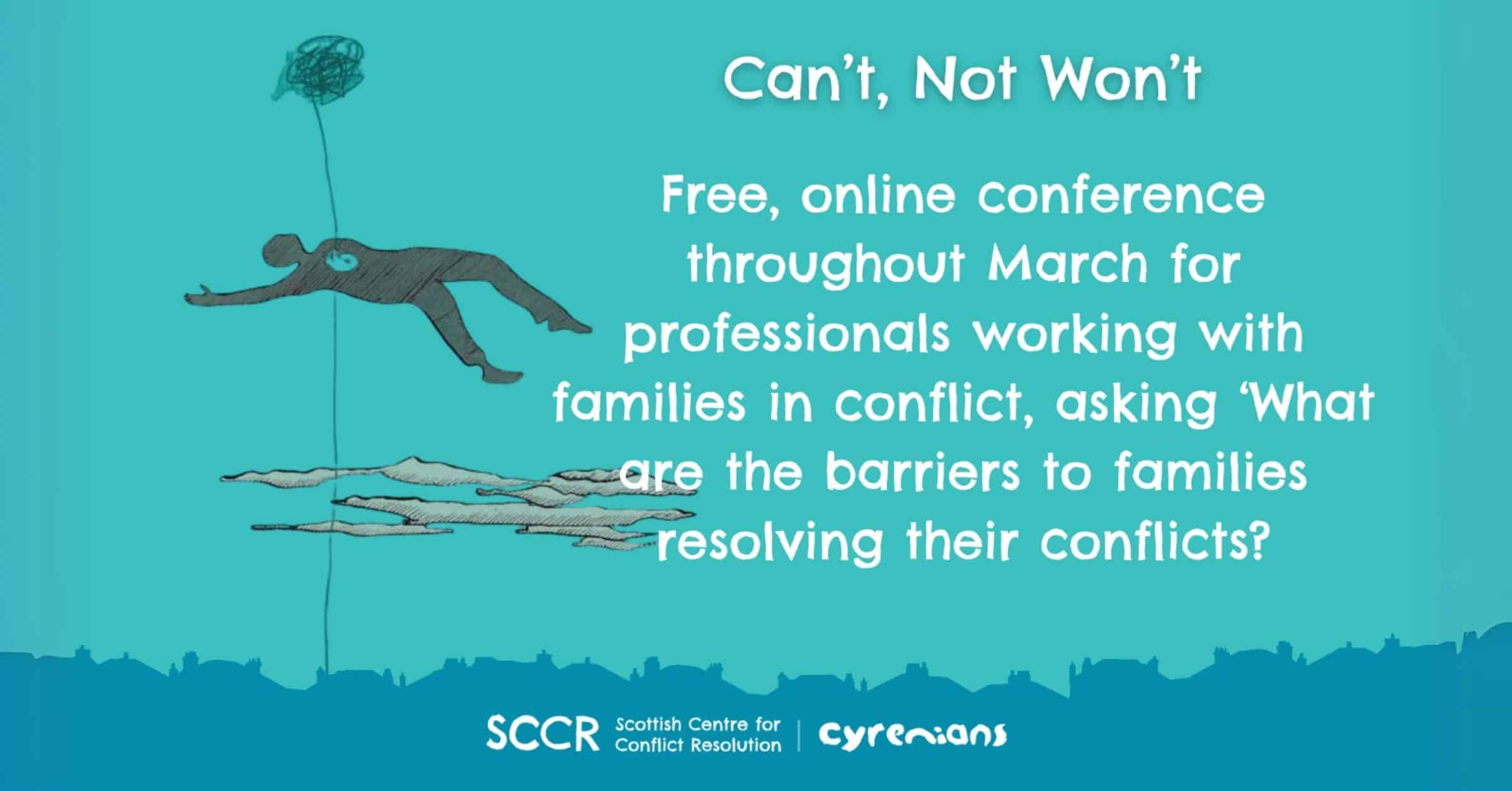 Cyrenians SCCR Announces ‘Can’t, Not Won’t’ Online Festival 2025