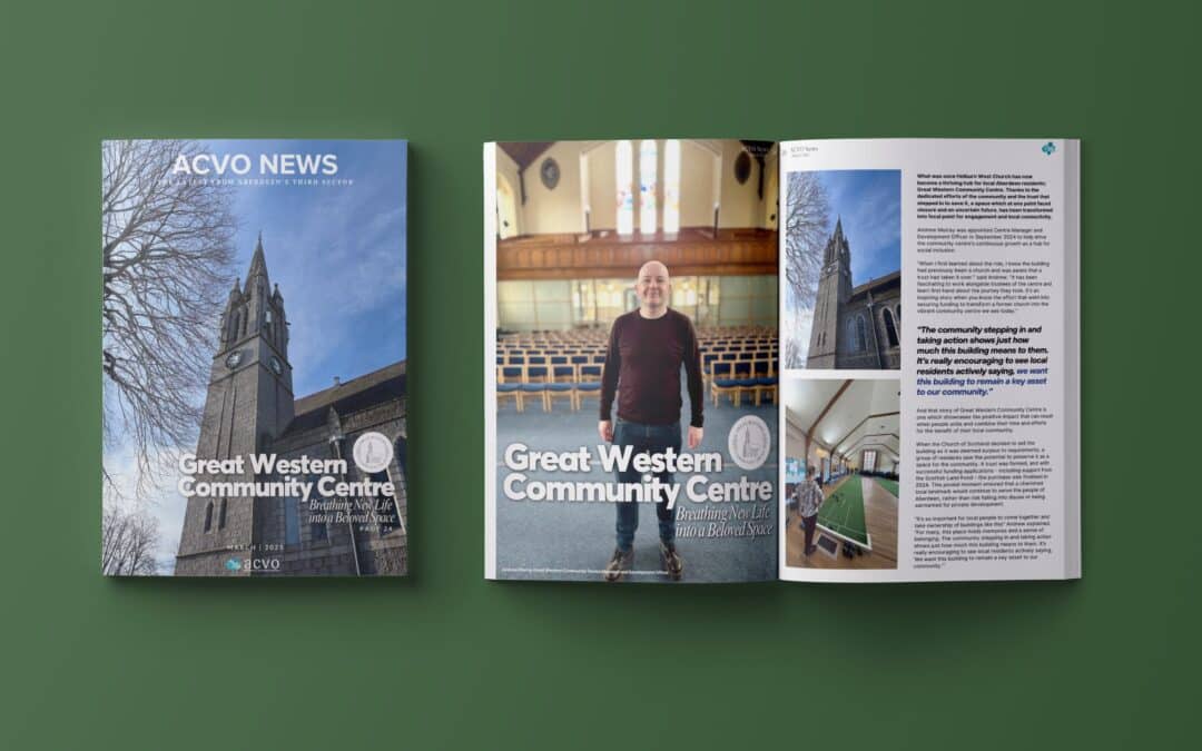 The March 2025 edition of ACVO News is out now!