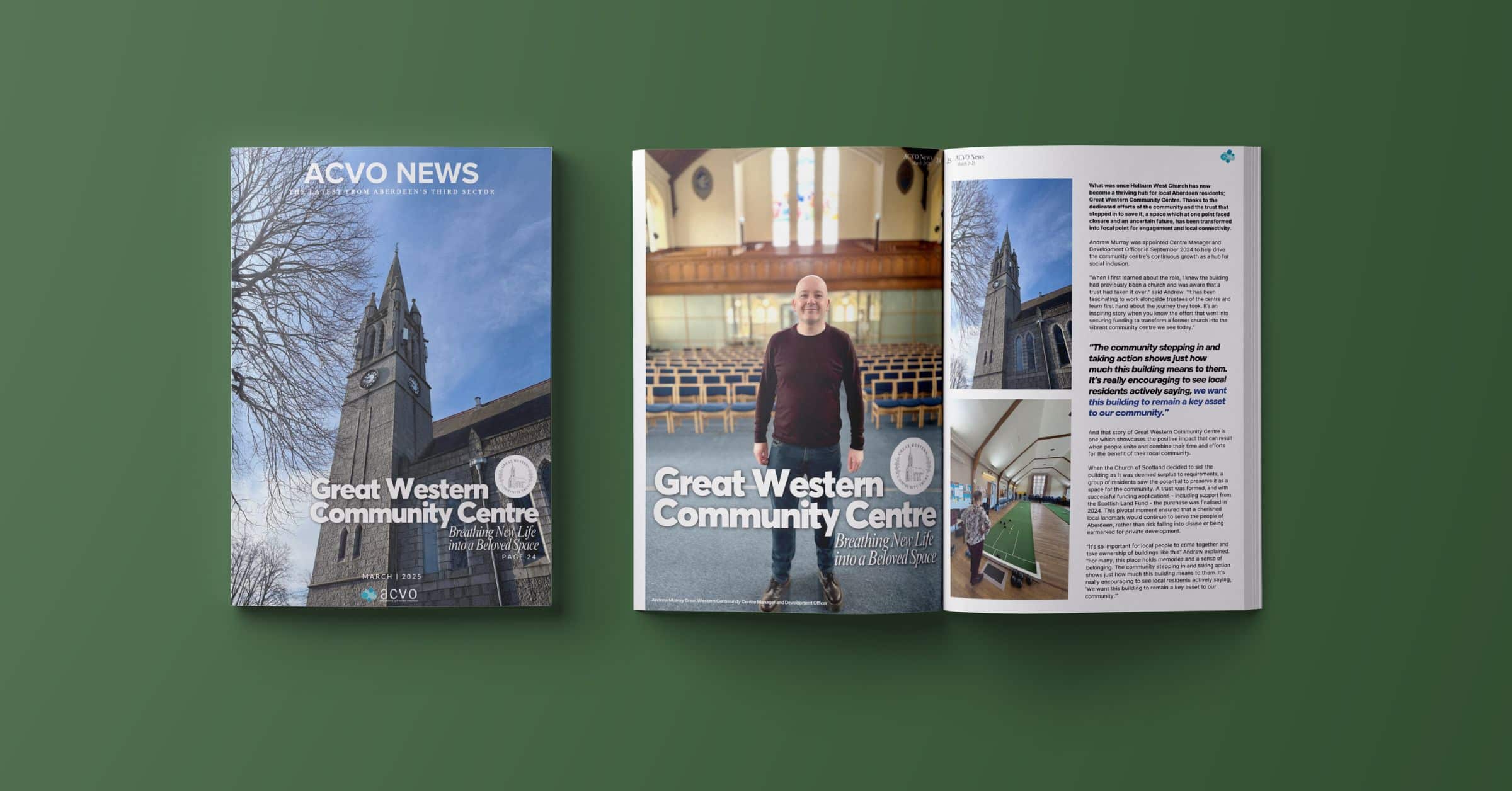 The March 2025 edition of ACVO News is out now!