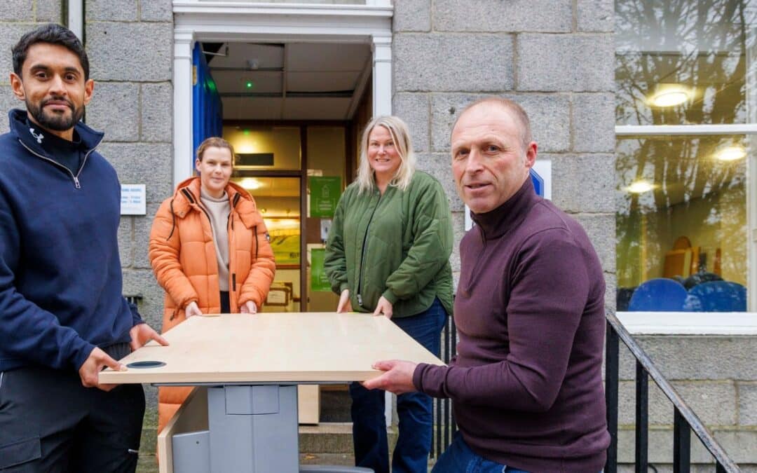 Aberdeen law firm supports circular economy by donating furniture to local charities