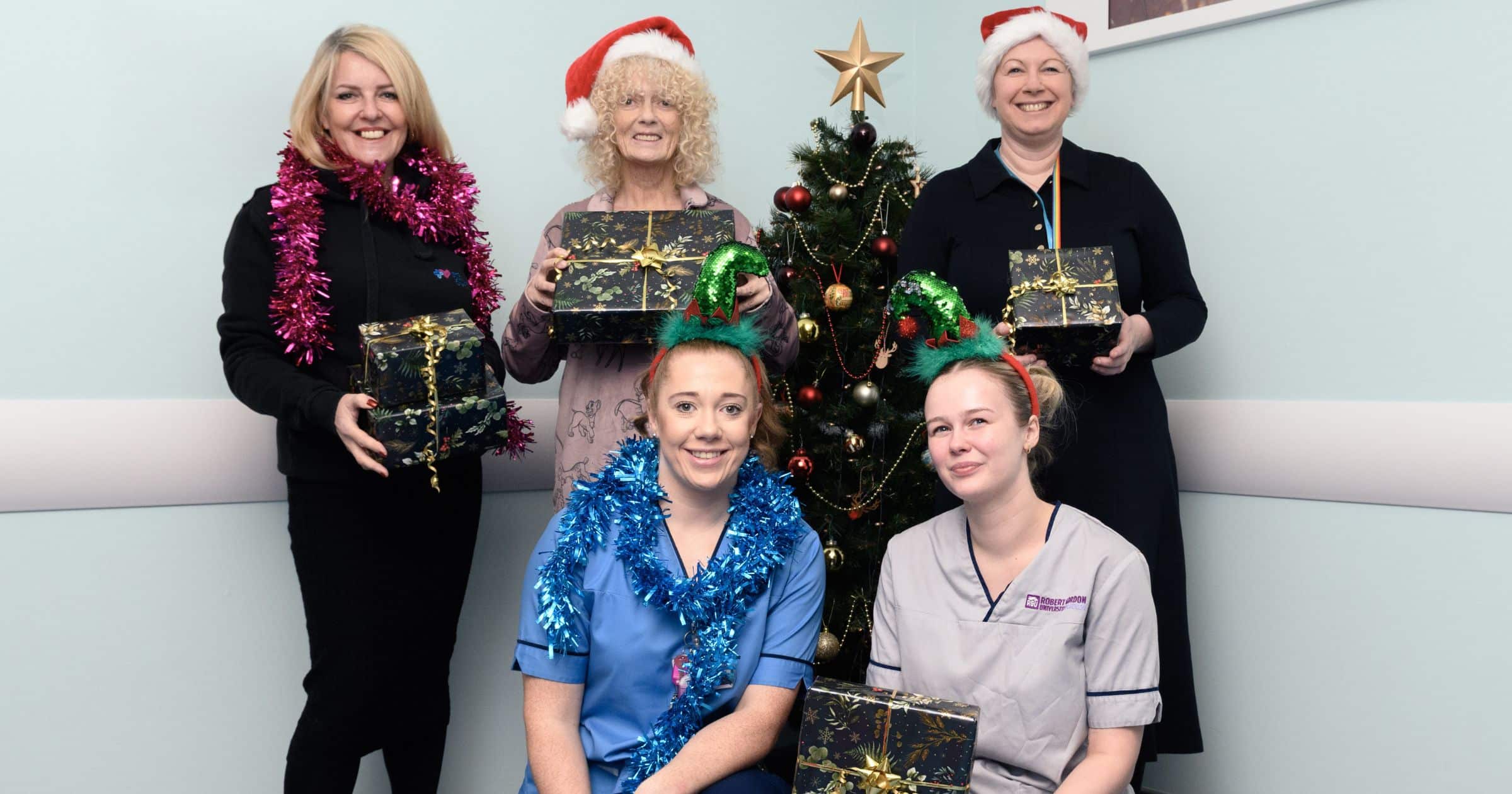 Santa Brings Gifts to Hundreds of Hospital Patients This Christmas
