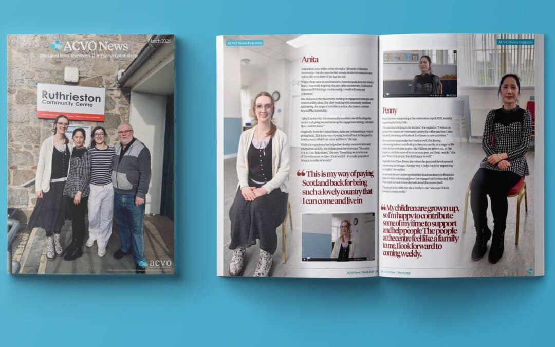 The March 2026 edition of ACVO News is out now