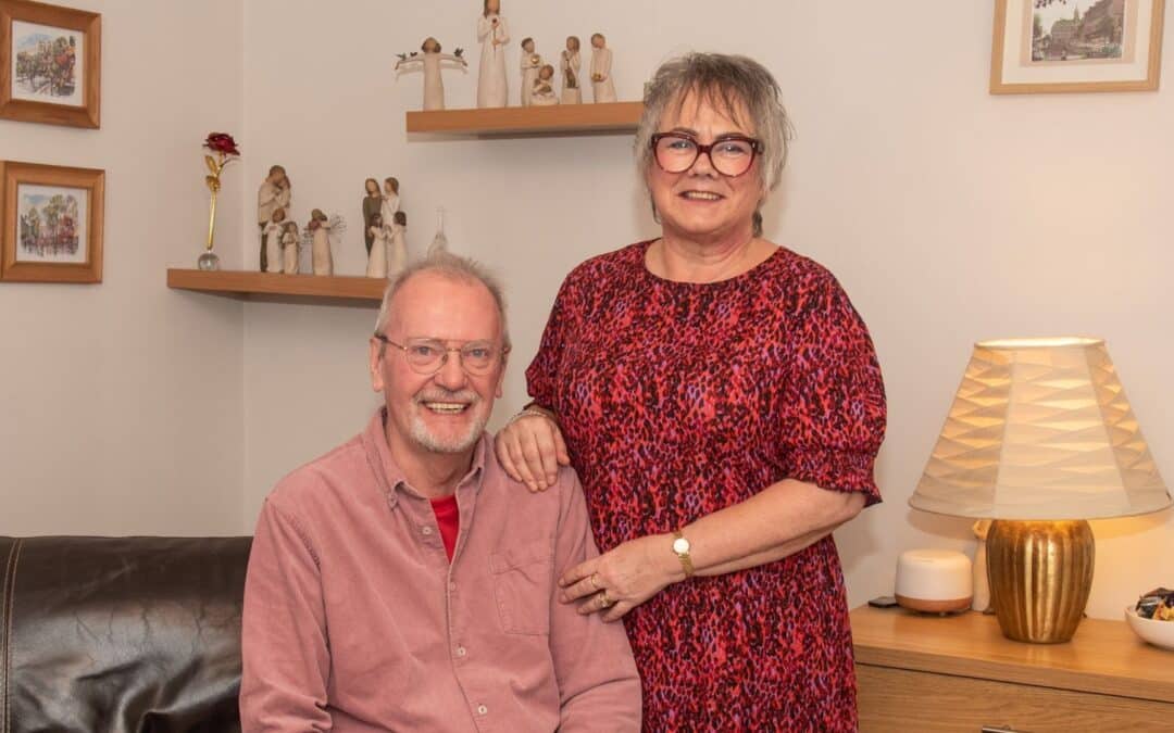 Scarf congratulates board member Mike Scott on MBE for services to communities