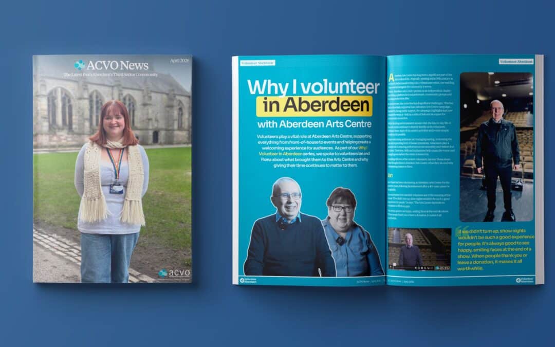 The April 2026 edition of ACVO News is out now