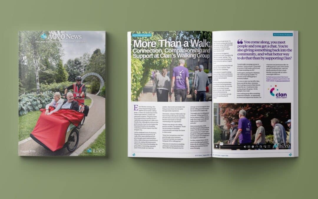 The August 2026 edition of ACVO News is out now