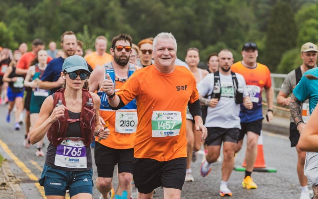 Miles of support for Gathimba Edwards Foundation at Aberdeen Half Marathon