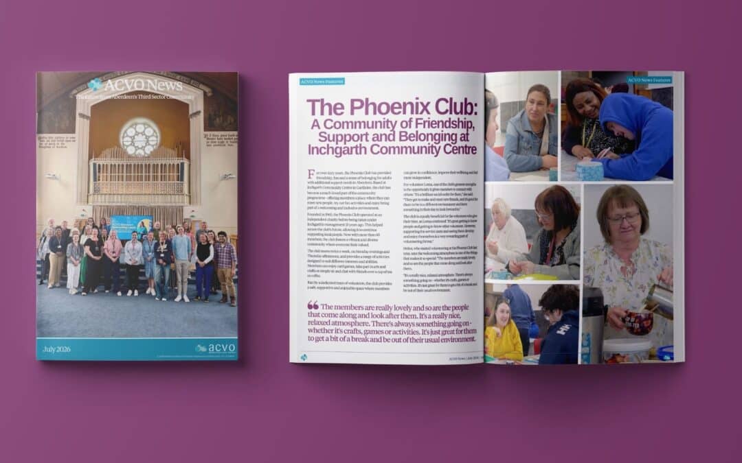 The July 2026 edition of ACVO News is out now