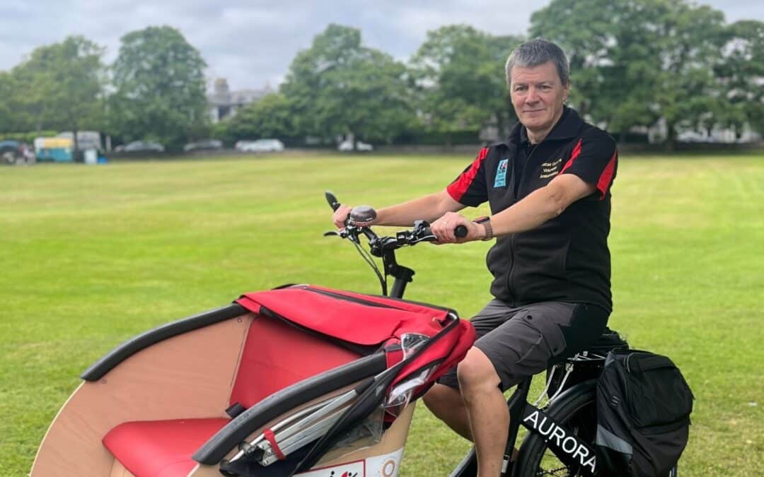 Cycling Without Age Scotland: Volunteering with Purpose